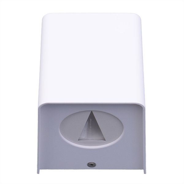 LED Außen-Wandleuchte, weiß, Down-Strahler, H 11,5 cm Bild 8