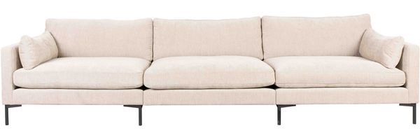 Zuiver 4,5-sitzer Sofa SUMMER CREAM