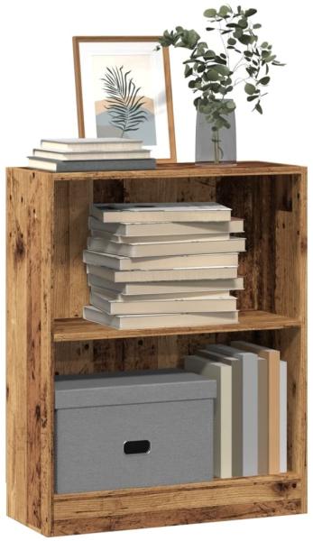 vidaXL Bücherregal Altholz-Optik 60x24x76 cm Holzwerkstoff 855904