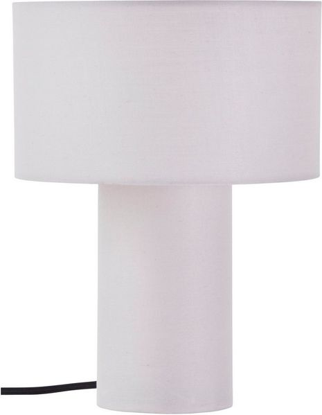 my home Tischleuchte Alrik - Lampe mit Stoffschirm, Ein-/Ausschalter, ohne Leuchtmittel, Höhe 30 cm, Ø 23 cm, E14, Textil, Kinderzimmer, Kinderlampe