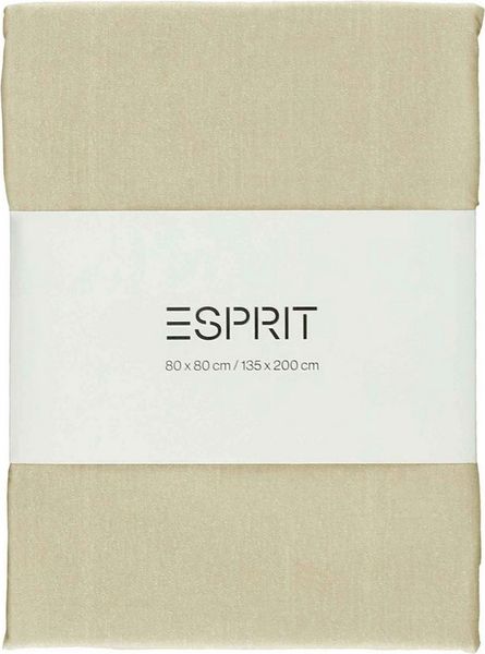 Esprit Bettwäsche HARP Renforcé Kissenbezüge und Bettwäsche, Baumwolle, 1 teilig, 135 x 200 cm in Beige