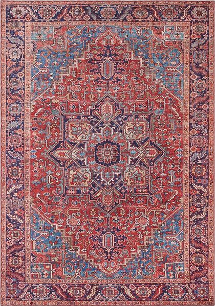 Vintage Teppich Amata Orientrot - 80x200x0,5cm