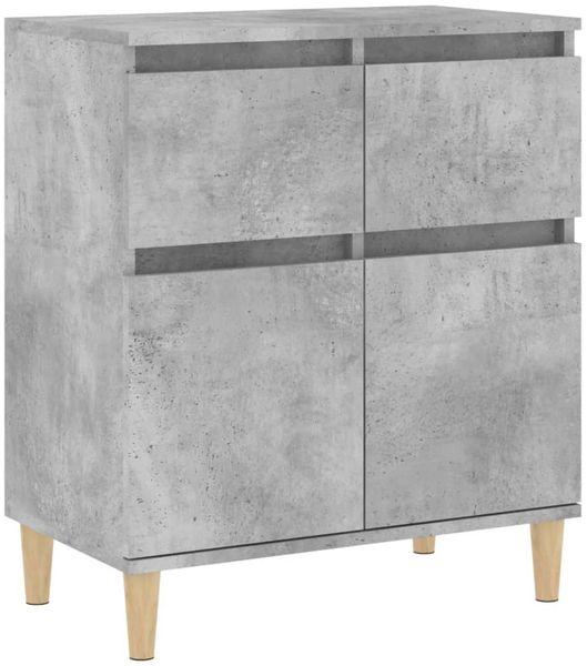 vidaXL Sideboard Betongrau 60x35x70 cm Holzwerkstoff 819680 Bild 2