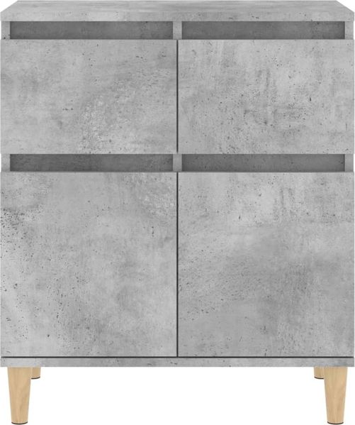 vidaXL Sideboard Betongrau 60x35x70 cm Holzwerkstoff 819680 Bild 7