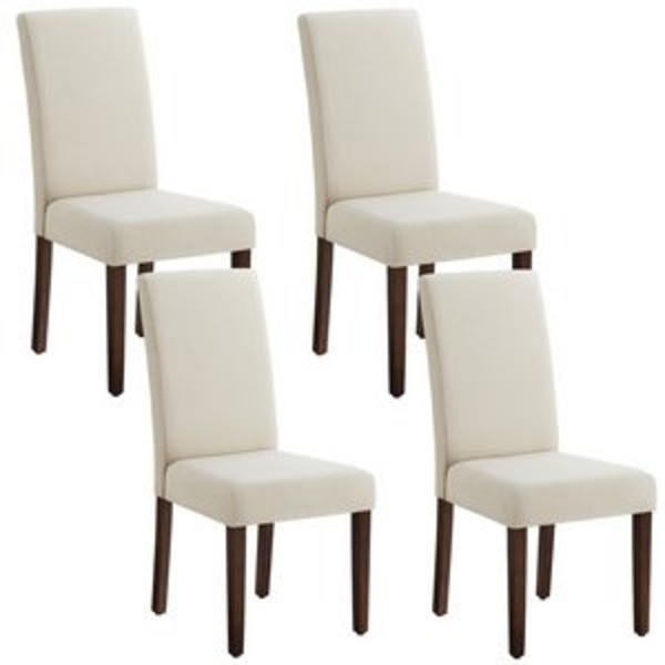 VASAGLE Esszimmerstuhl 2er Set/ 4er Set/ 6er Set Esszimmerstühle, Küchenstuhl (Set, 4 St), Parsons-Stil, 58 x 48 x 99 cm, stuhl bis 120 kg Bild 6