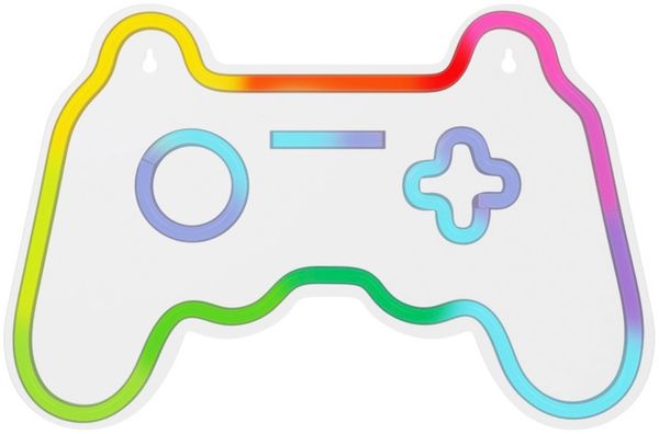 Forever Light Neon LED RGB GAMEPAD FLRNE04 mit Fernbedienung