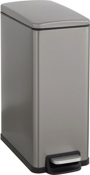 OTTO home Mülleimer Joonah, Soft Close, schmal und kompakt, Nischen-Mülleimer, Treteimer, Kosmetikeimer mit Deckel