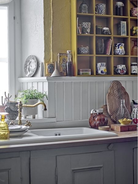 CREATIVE COLLECTION Maxima Becher Blue Steingut