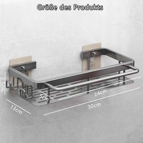 TUWENA Küchenorganizer-Set Küchen Spüle Organizer mit Zwei Haken, Hängender Kitchen Organizer