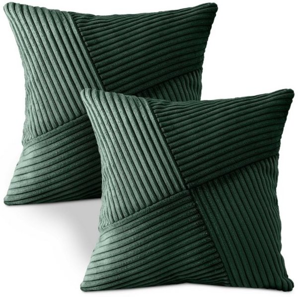 Amilian Dekokissen mit Füllung und Kissenbezug - 2er Set - Zierkissen, Sofakissen, Kissen, (2 Stück), 40x40 cm, Kuschelkissen, Kopfkissen mit Kissenfüllung Bild 4