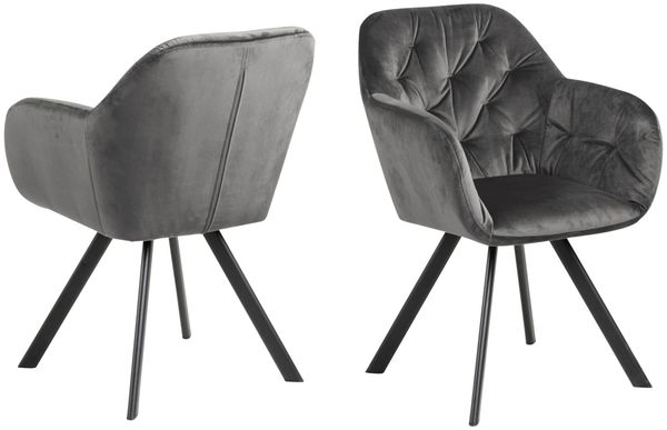 Stuhl mit Funktion LOLA, dunkelgrau