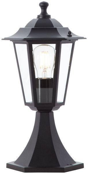 BRILLIANT Carleen Außensockelleuchte 36cm schwarz | 1x A60, E27, 60W, geeignet für Normallampen (nicht enthalten)