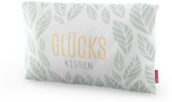 Kissen Dekokissen Sofakissen Kuschelkissen für Dich :-) la vida Auswahl RELAX Blatt 396394