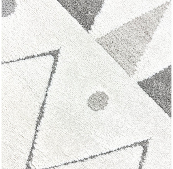 Carpetia Kinderteppich Teppich Spielezimmer Kinderzimmer 3d-Effekt gemustert Creme, rechteckig Bild 3