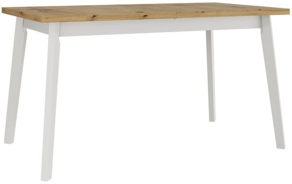 MIRJAN24 Esstisch Oslo V, Ausziehbarer mit Einlegeplatte, 80x140/180 cm