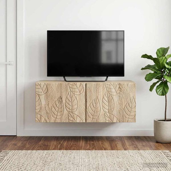 vidaXL Wandmontierter TV-Schrank 59,5 x 41 x 30 cm Sonoma-Eiche 898847