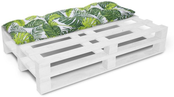 Amilian Stuhlkissen - Sitzkissen - Palettenkissen - Bankauflage - für Gartenbank 40x120 cm, Pallettensitzkissen - Gartenkissen - Sitzpolster - Palettenkissen