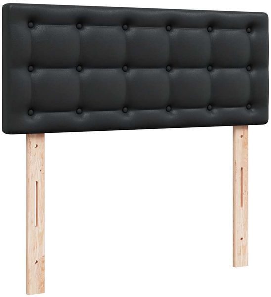 vidaXL Ottoman-Bett mit Matratze Schwarz 120x190 cm Kunstleder 3311293 Bild 9