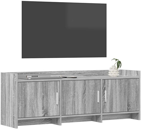 vidaXL TV-Schränk 130 x 33 x 47 cm Grau Sonoma Holzwerkstoff 8011200 Bild 2