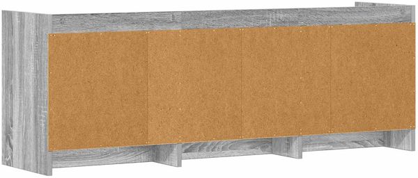 vidaXL TV-Schränk 130 x 33 x 47 cm Grau Sonoma Holzwerkstoff 8011200 Bild 6