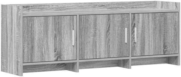 vidaXL TV-Schränk 130 x 33 x 47 cm Grau Sonoma Holzwerkstoff 8011200
