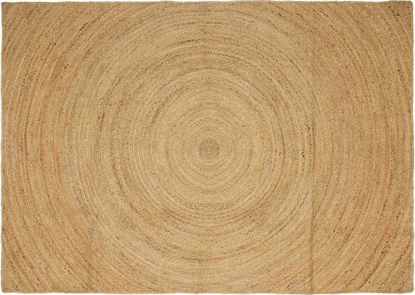 vidaXL Bereichsteppiche Rechtwinklig Braun 200 x 290 cm Jute 42010525