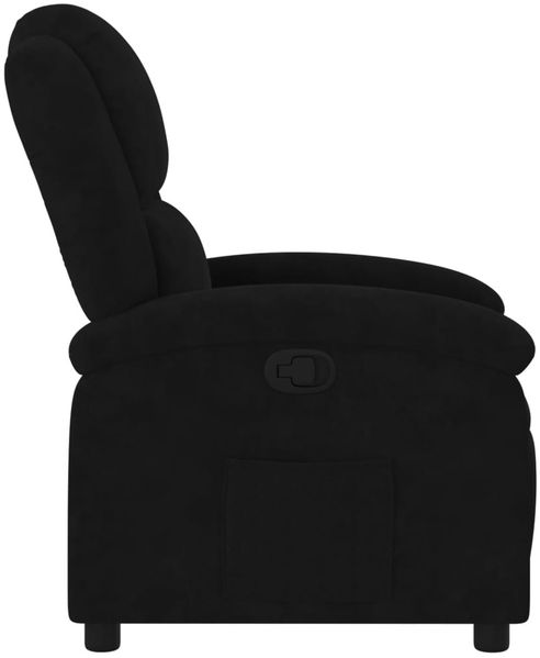 vidaXL Relaxsessel Schwarz Samt 371803 Bild 4