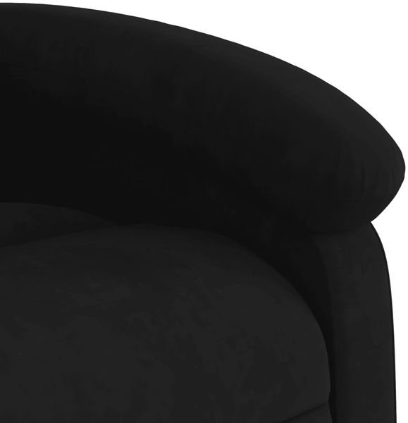 vidaXL Relaxsessel Schwarz Samt 371803 Bild 8