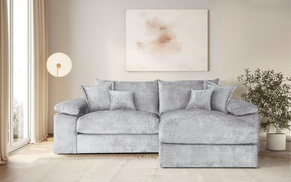 Home affaire Ecksofa Soft&Cosy XL L-Form, B: 246 cm - OTTO. Verlässliche Qualität, Mega-Sofa, Cord oder Chenille-Struktur, mit Federkern & 4 Zierkissen