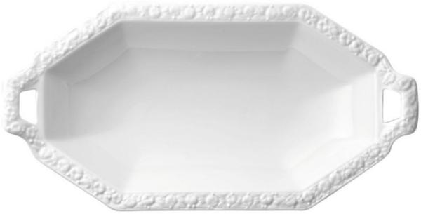 Rosenthal Brotkorb Maria Weiss Brotkorb 36,5 cm, Porzellan