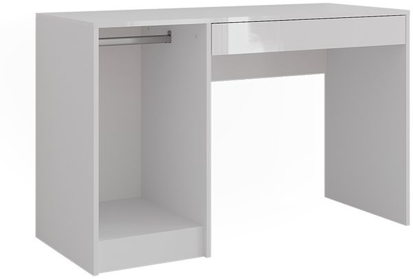 Schminktisch Sherry Weiß/Weiß Hochglanz 119.8 cm Vicco