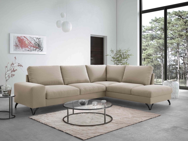 Ecksofa Oddo Bis (Farbe: Verita 11, Seite: Rechts - L4+L2F+R3F)