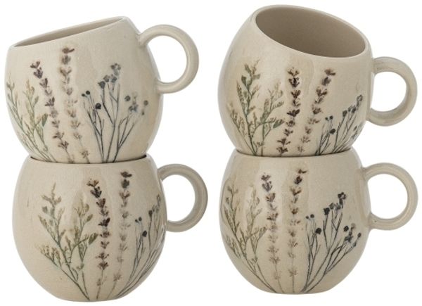 Bea Becher Multipak Natur Steingut
