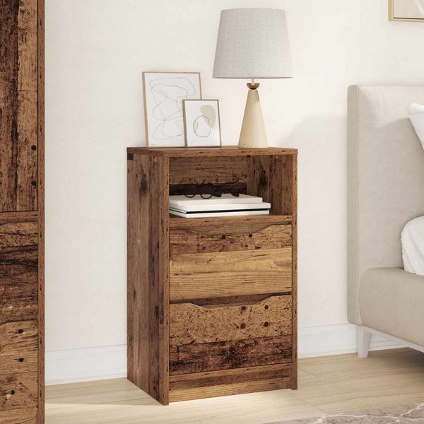 vidaXL Nachttisch Altholz 40 x 30 x 467 cm Holzwerkstoff 888923