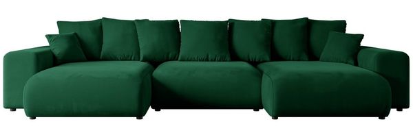 ALTDECOR Wohnlandschaft ESKAR-U, Couch mit Schlaffunktion, Wohnzimmer - Wohnlandschaft, Corner Sofa Bett Eckcouch Couch L-Form Schlafcouch Ausziehbar