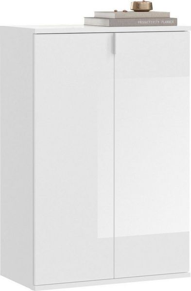 INOSIGN Schuhkommode Trondheim, Breite 61 cm, 2 Türen, 5 Einlegeböden, 6 Fächer, Garderobenkommode, Schuhschrank, Schuhkommode, Anrichte, Flurschrank