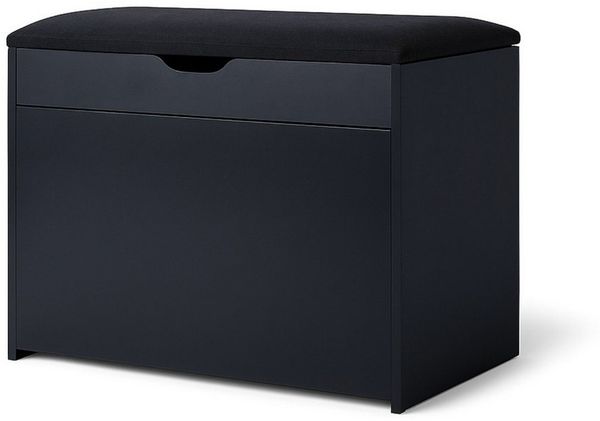 BOXIMO Schuhschrank Shoe cabinet with seating and pull-out shelves VAULT, 57 x 30 x 53 cm (Schuhschrank VAULT mit Sitzbank)