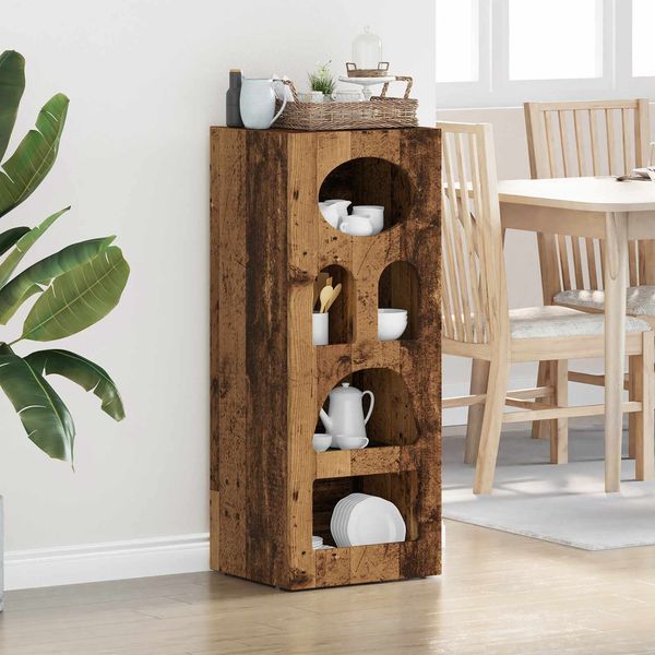 vidaXL Sideboard Altholz 40 x 35 x 100,5 cm Holzwerkstoff 891302