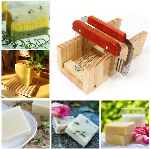OSTWOLKE Silikonform 9pcs Seifenschneider Set Seifen Silikonform DIY Seifenherstellung, (9-tlg)