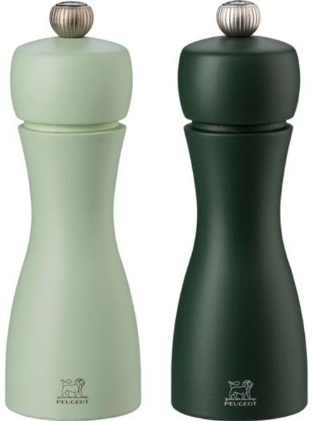 Peugeot Tahiti Pfeffer-/Salz Mühlenset 2 Stk 15 cm Grün