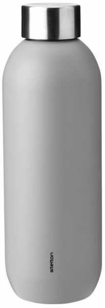 Stelton Keep Cool Thermoflasche 0,6l light grey Trinkflaschen