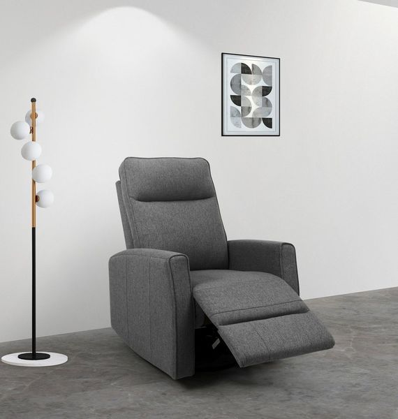 OTTO home Relaxsessel KAYLI mit Schaukel-, Dreh und Liegefunktion, Webstoff, Federkern, Lesesessel, TV-Sessel mit Reclinerfunktion, 360° drehbar