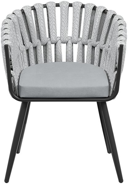 STEELSØN 'Tarian' Gartenstuhl im Rope Design, 6er-Set, hellgrau, Loungesessel bis 120 kg belastbar, inkl. Sitzkissen, wetterfest & höhenverstellbar Bild 13