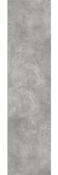 vidaXL Kleiderschrank Betongrau 80x50x200 cm Holzwerkstoff 3307795 Bild 5