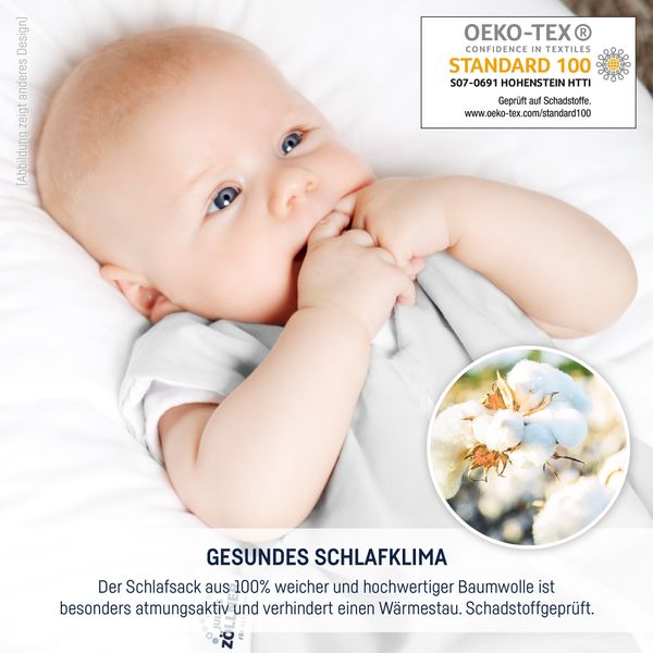 Julius Zöllner Sommerschlafsack Jersey Little Otti 74 Bild 6