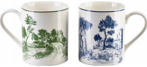 2er Set Becher 2x400 ml 8x H9.7cm Lumarko!