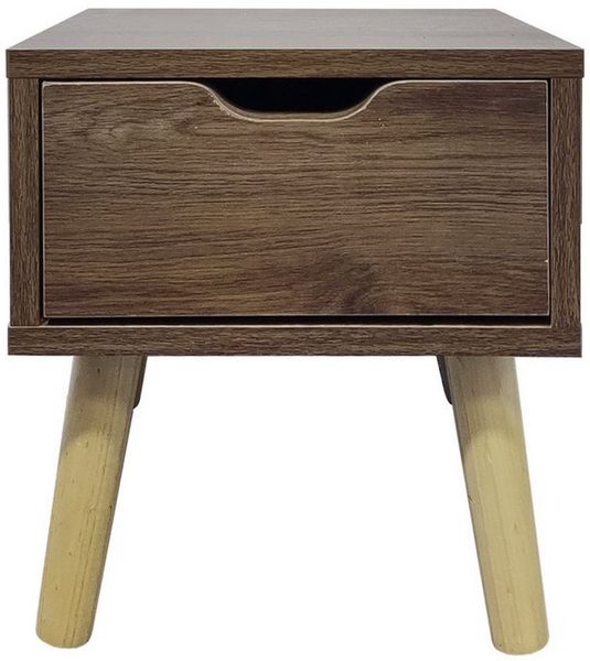 HTI-Living Nachtkommode Nachtschrank 1 Schublade Thekla 29325 (Stück, 1 Nachtschrank), Nachttisch 1 Schublade