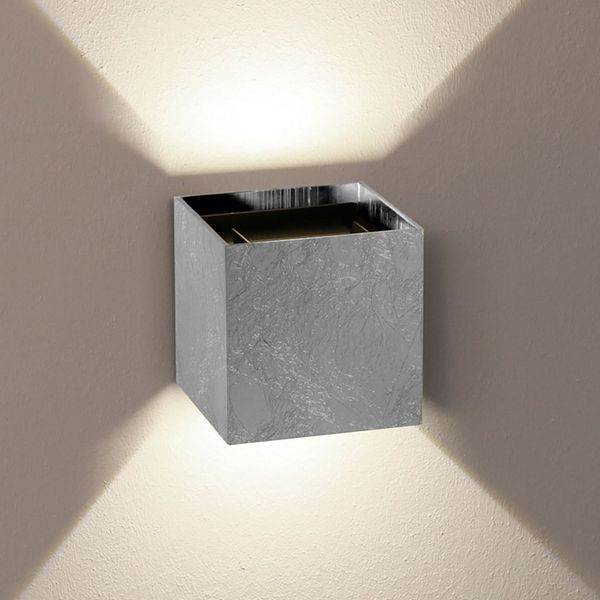 s.luce Ixa LED High Power Wandlampe IP20 Blattsilber