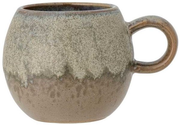 Bloomingville Becher Bloomingville Becher PAULA Braun Beige mit Henkel