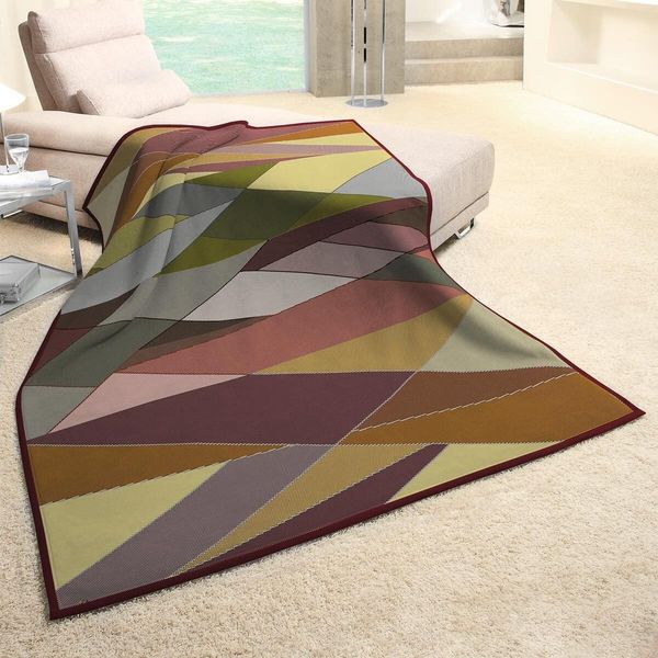 Biederlack Wohndecke Interlaced berry|150x200 cm